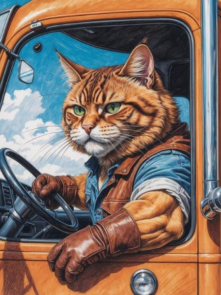 Working Cats - What if Cats were like us?