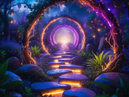 The Path Between Worlds- Canvas Wall Art Print