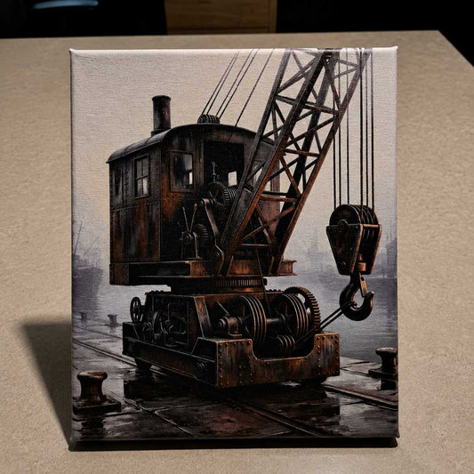 The Old Lift - Canvas Wall Art Print