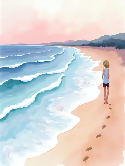 Where the Tide finds you - Canvas Wall Art Print